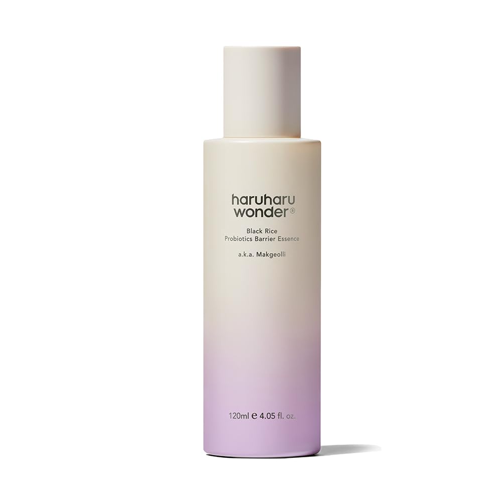 Haruharu Wonder Black Rice Probiotics Barrier Essence 120 ml butelka na białym tle