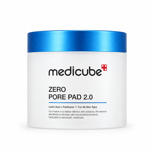 Medicube Zero Pore Pad 2.0 – opakowanie produktu na białym tle
