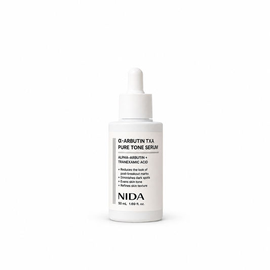 NIDA α-Arbutin TXA Pure Tone Serum on a clean white background