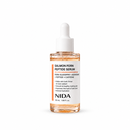 NIDA Salmon PDRN Peptide Serum on a clean white background