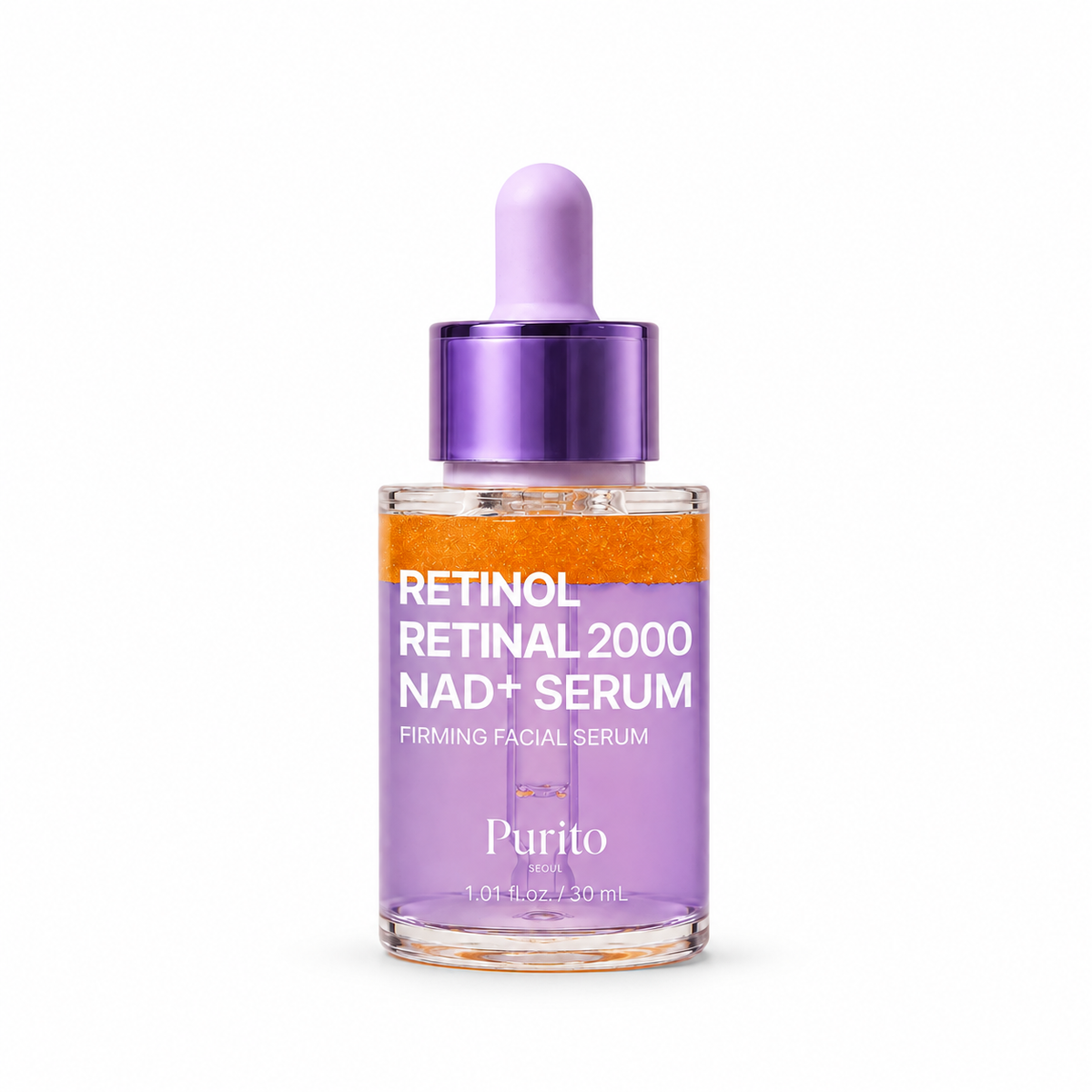 Purito Retinol Retinal 2000 NAD+ Serum on a clean white background