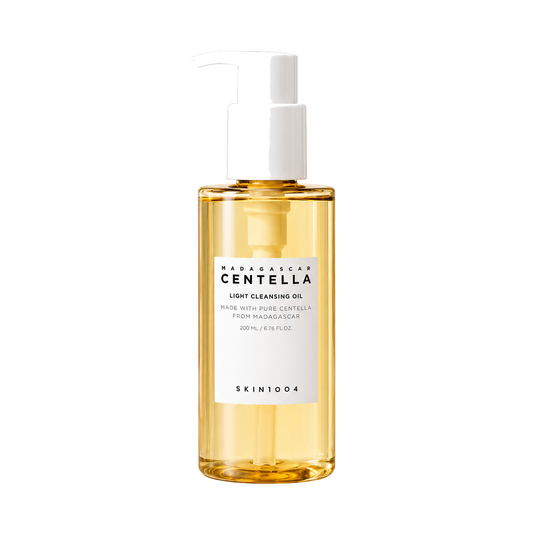 SKIN1004 Madagascar Centella Light Cleansing Oil – olejek do demakijażu 200 ml on a pure white #FFFFFF background